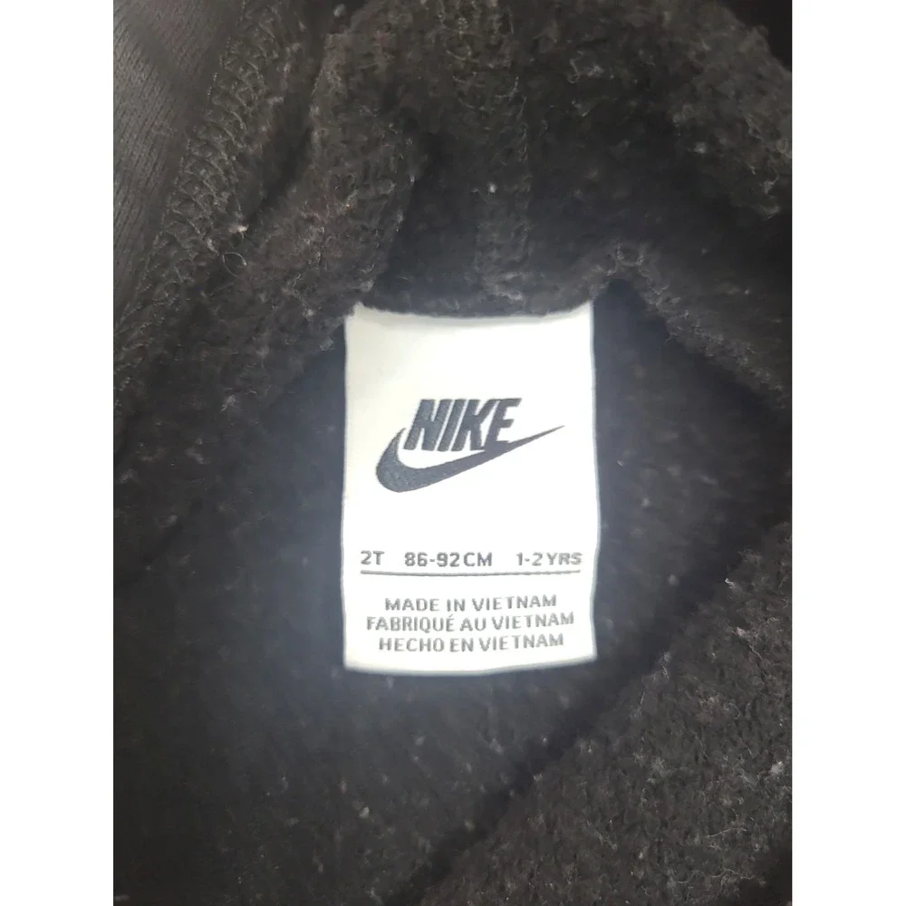 Nike Kids Pullover Hoodie 2T Black
